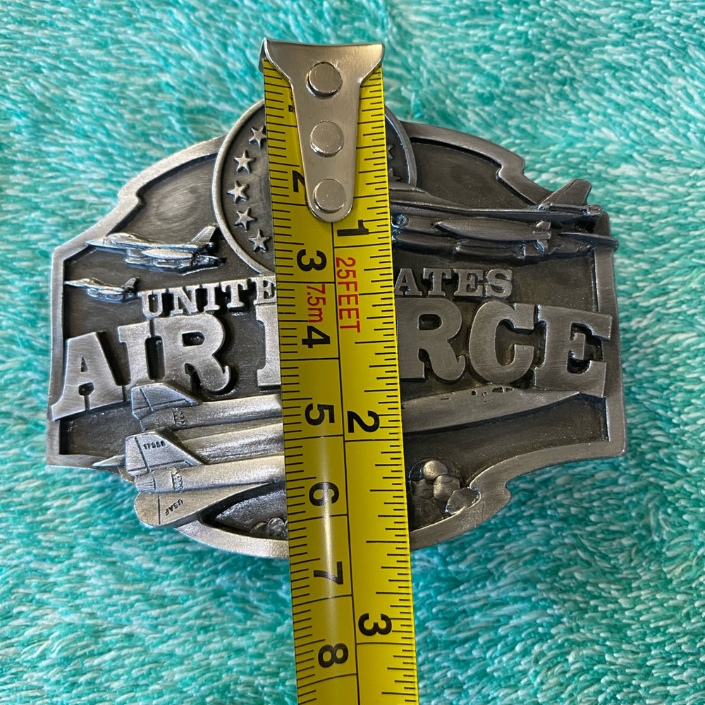 Vintage 1987 United States Air Force Belt Buckle - SISKIYOU - - Picture 7 of 8